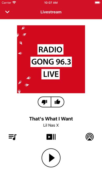 Gong 96.3 App screenshot #3