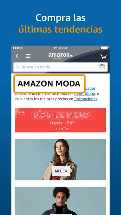 Amazon Móvil App skärmdump #6