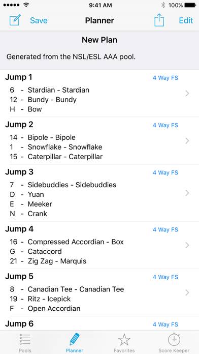 Skydive Planner App screenshot #1