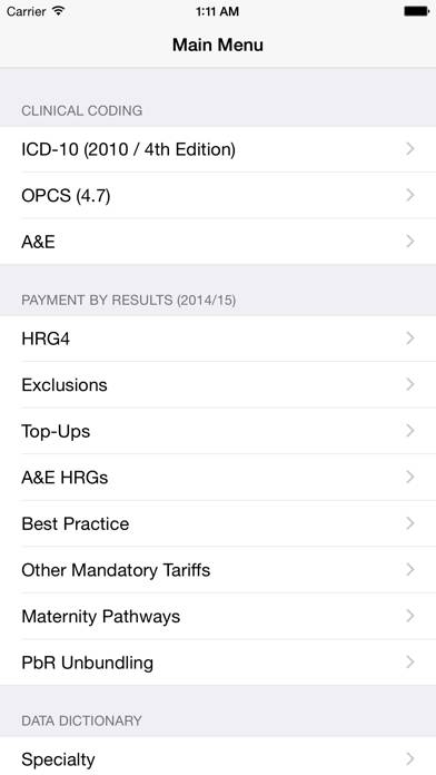 UK Health Reference skärmdump