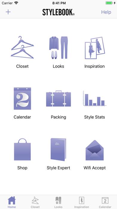 Stylebook Captura de pantalla de la aplicación #1