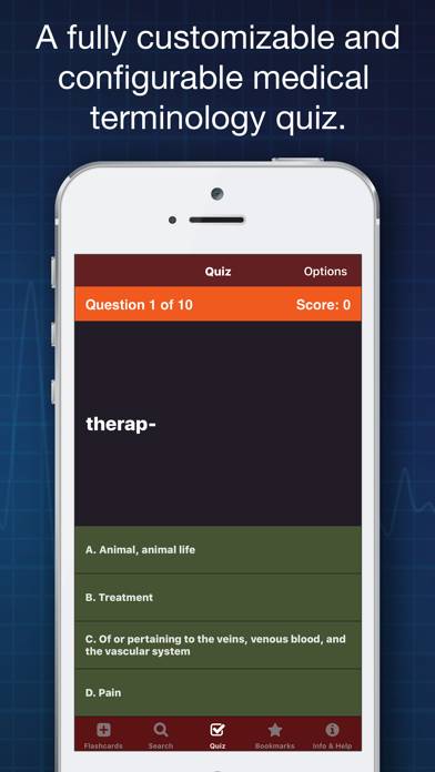 Medical Prefixes & Suffixes Schermata dell'app #4