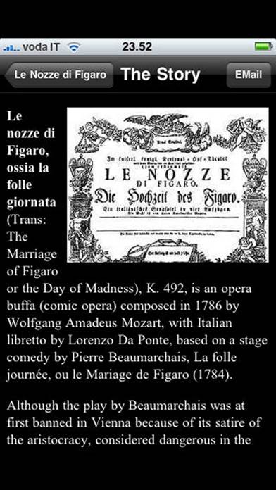 Opera: The Marriage of Figaro App screenshot #3