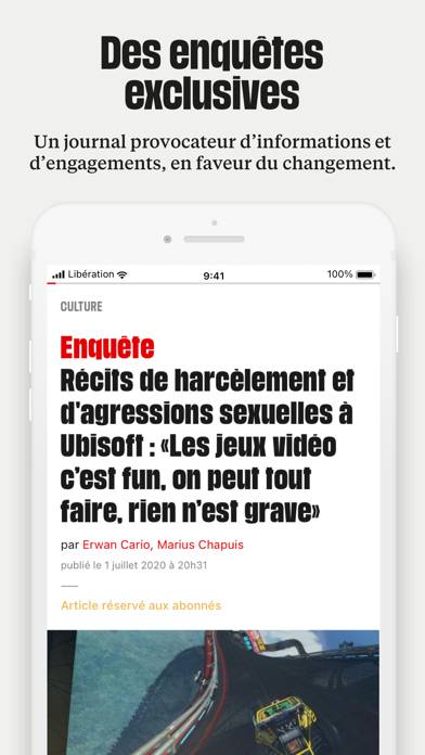 Libération: Info et Actualités App screenshot #1