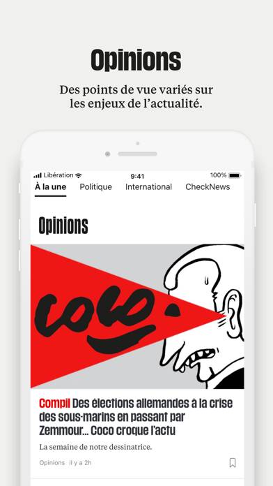 Libération: Info et Actualités Capture d'écran de l'application #6