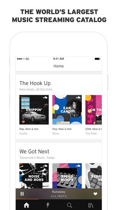 SoundCloud: Discover New Music App-Screenshot #1