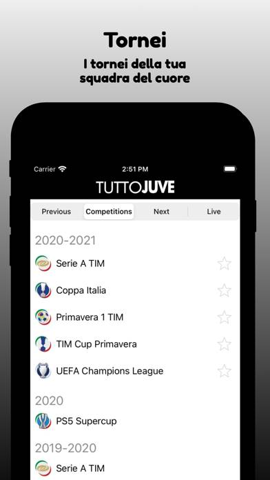 TuttoJuve.com Schermata dell'app #2