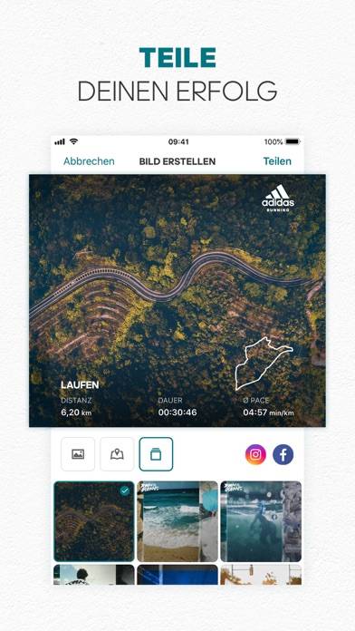 Adidas Running: Walk & Run App Captura de pantalla de la aplicación #6
