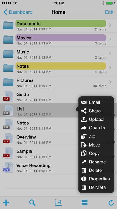 IFiles App screenshot #2