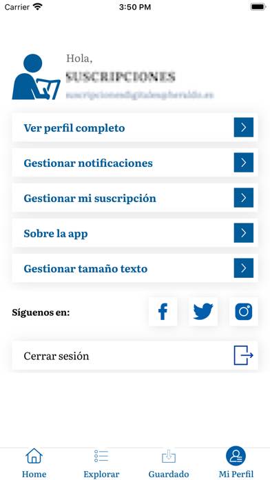 Heraldo de Aragón App screenshot #3