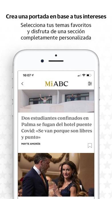 Diario ABC Captura de pantalla de la aplicación