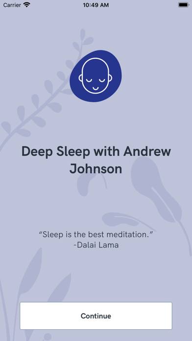 Deep Sleep with AJ App screenshot #1