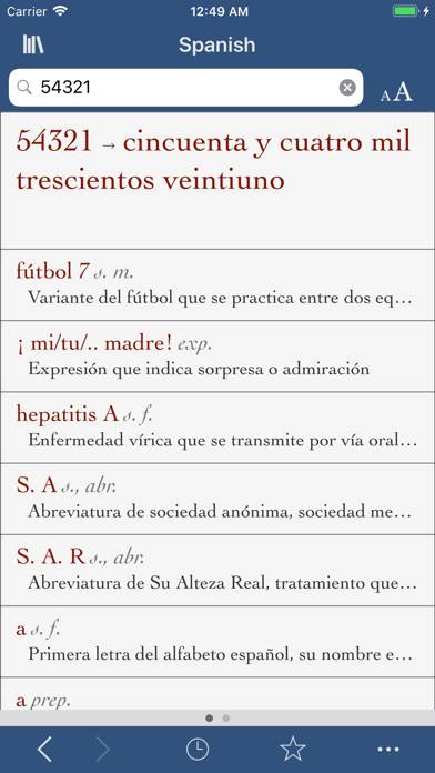 Vox Comprehensive Spanish App screenshot #3