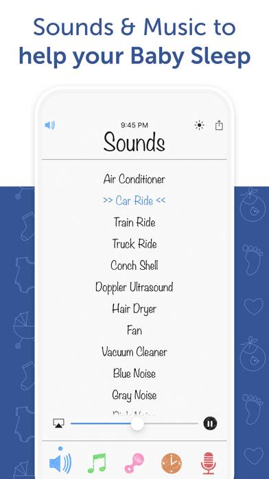 White Noise Baby App skärmdump #1