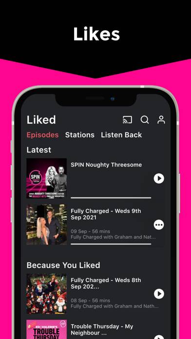 SPIN Radio App Schermata dell'app #5