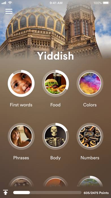 Learn Yiddish Schermata dell'app #1