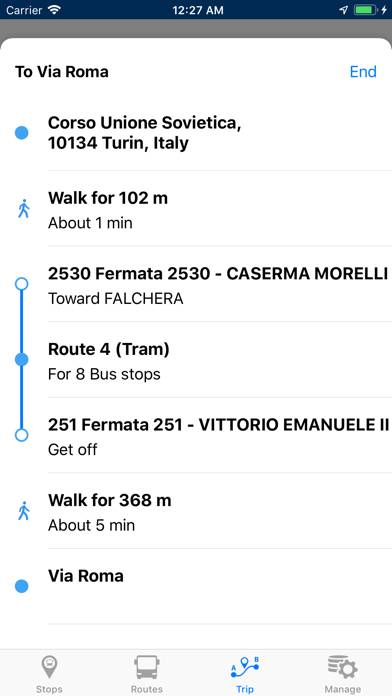 Bus Torino Schermata dell'app #6