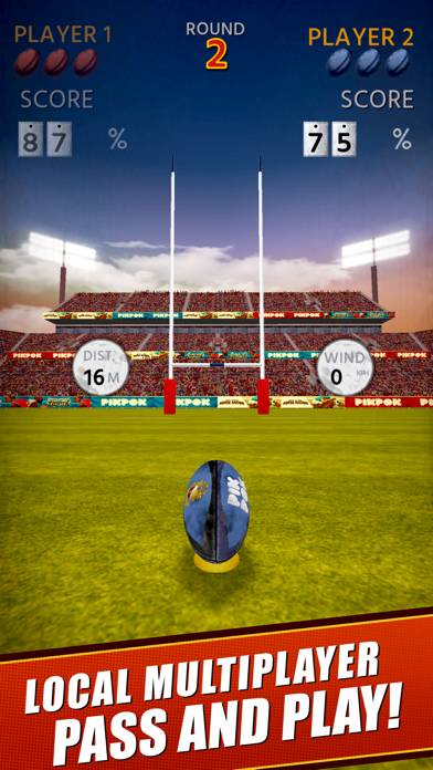 Flick Kick Rugby Capture d'écran de l'application #3