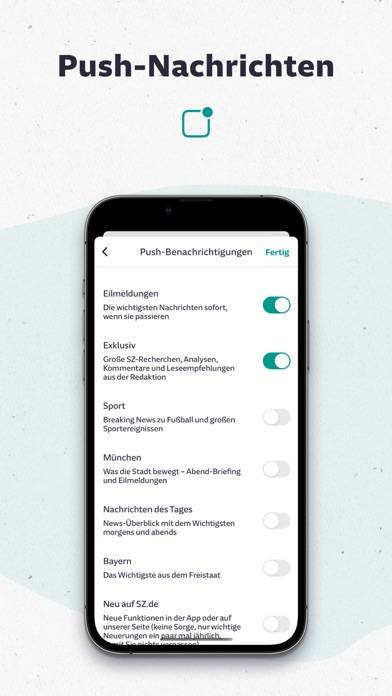 SZ Nachrichten App-Screenshot #4