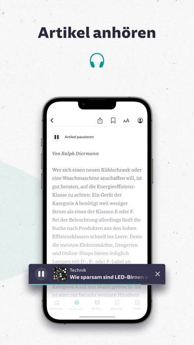 SZ Nachrichten App-Screenshot #6