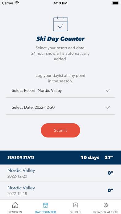 Ski Utah Snow Report App screenshot #6