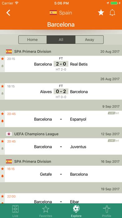 Futbol24 soccer livescore app App screenshot #5