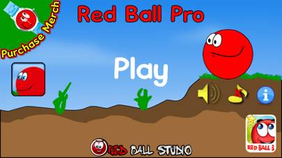 Red Ball Pro Captura de pantalla de la aplicación #1