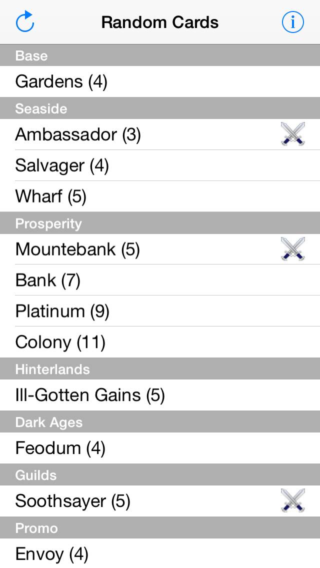 Dominion Minion App-Screenshot #1