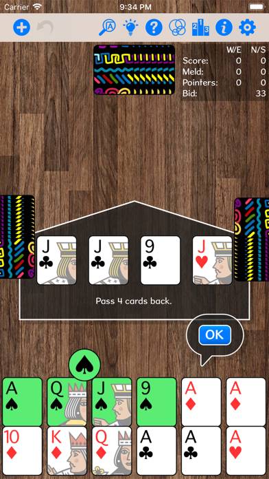 Pinochle Gold App screenshot #6