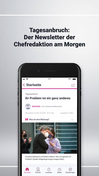 T-online Nachrichten App screenshot