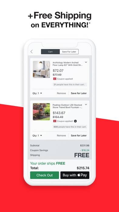 Overstock  Furniture & Decor App screenshot #3