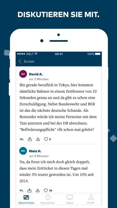 WELT News – Online Nachrichten App-Screenshot #5