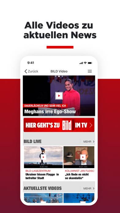 BILD News App-Screenshot