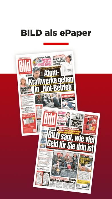 BILD News App-Screenshot