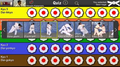 Judo Gokyo Schermata dell'app #4