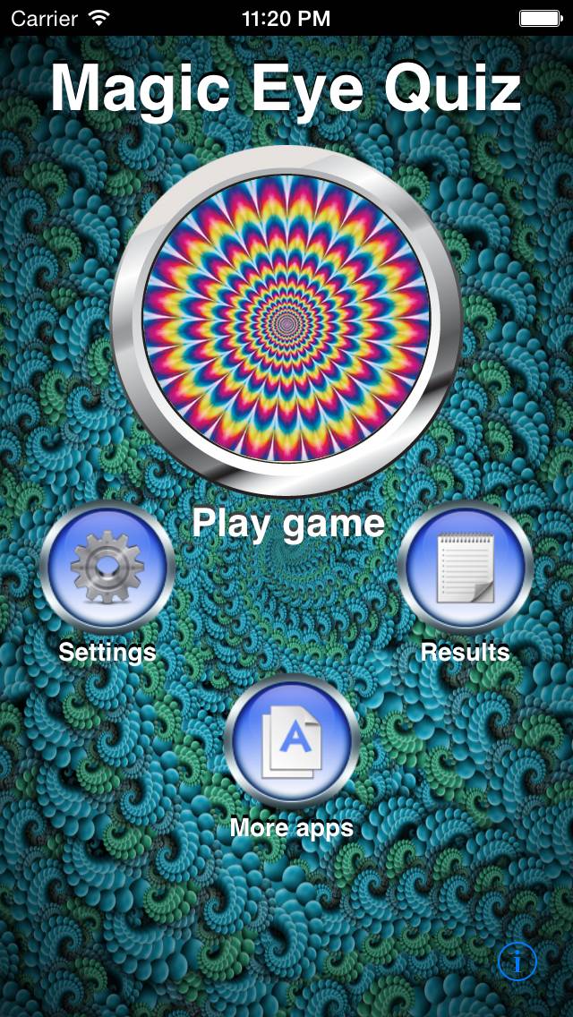 Magic Eye Stereogram Quiz App screenshot #1