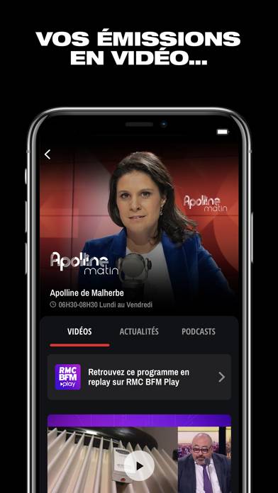 RMC Radio: podcast, info, foot Capture d'écran de l'application #5