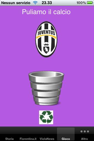 Mondo Viola immagine dello schermo