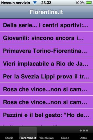 Mondo Viola Schermata dell'app