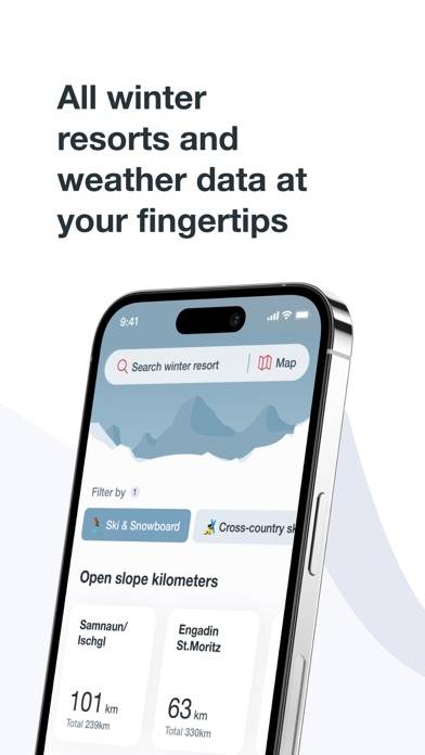 Swiss Snow App-Screenshot #1