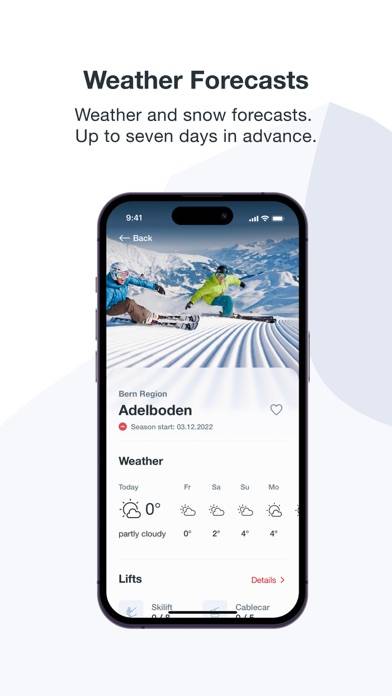 Swiss Snow App-Screenshot #3