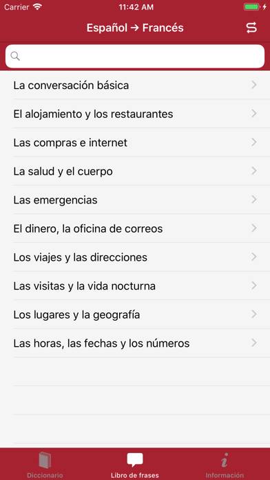 Accio: French-Spanish Captura de pantalla de la aplicación #2