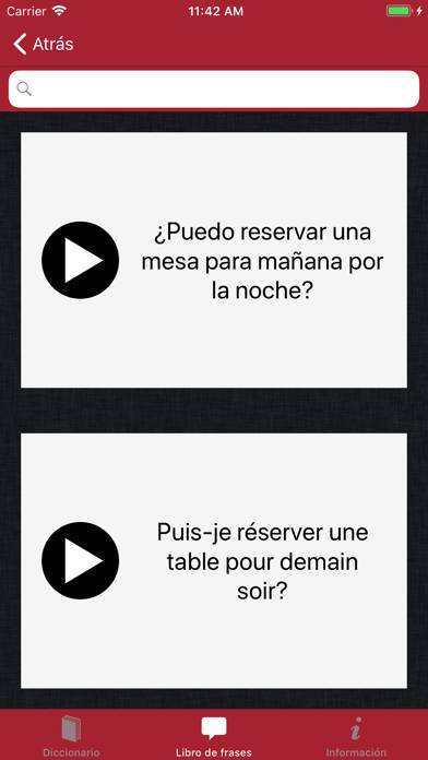 Accio: French-Spanish Captura de pantalla de la aplicación #3