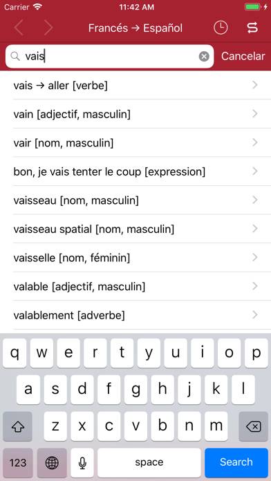 Accio: French-Spanish App preview #4