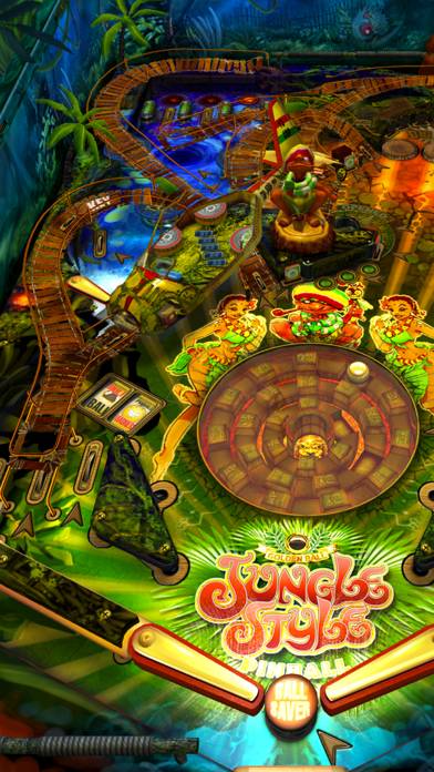 Jungle Style Pinball capture d'écran du jeu