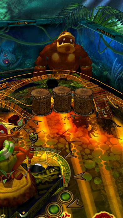 Jungle Style Pinball capture d'écran du jeu