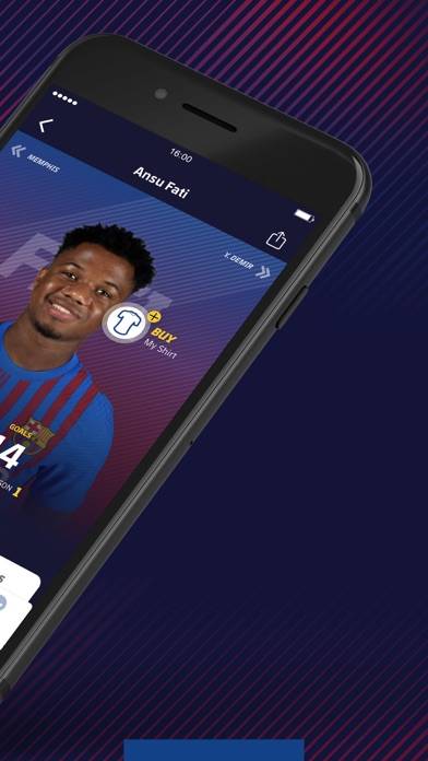 FC Barcelona Official App Capture d'écran de l'application #2