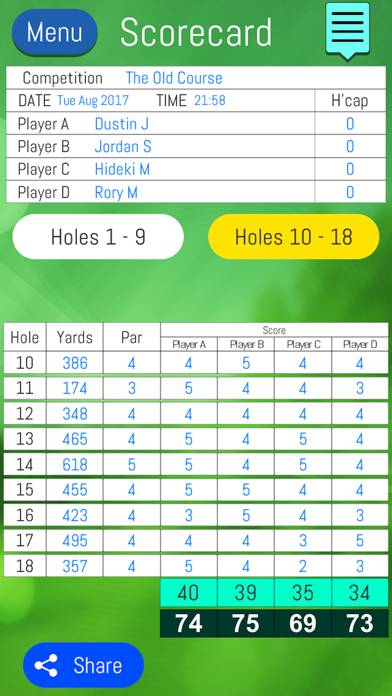 Golf Ball Finder App-Screenshot #3