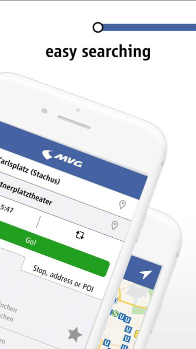 MVG Fahrinfo München App-Screenshot #2
