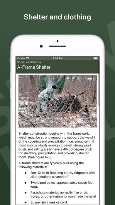 Army Survival Skills Captura de pantalla de la aplicación #5